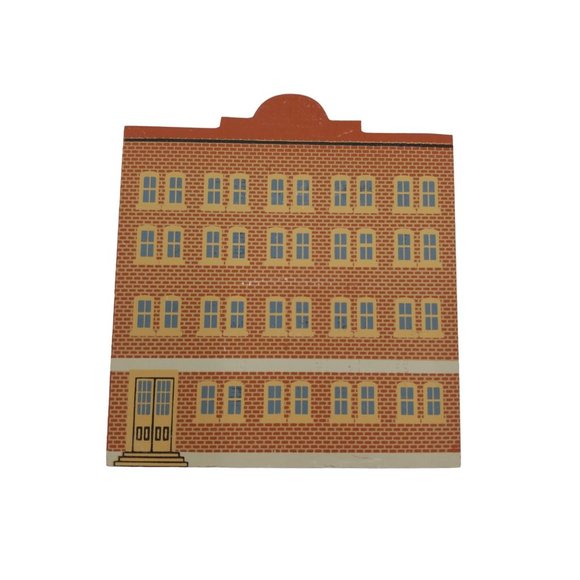 Cat's Meow Village F Schumacher 1872 German Mills Akron Ohio Market St Series - Picture 2 of 9